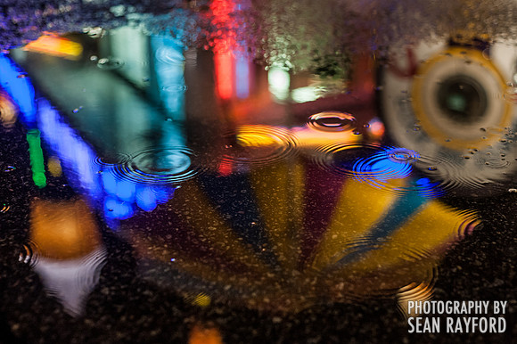 South Carolina State Fair Photos - Rainy Night