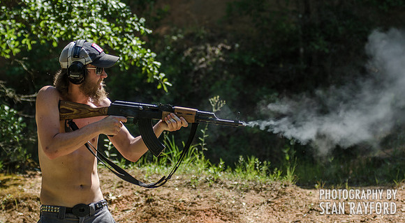 Shooting guns with SC photojournalist Sean Rayford