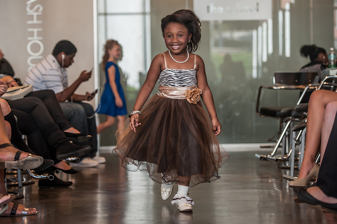 Kids at Columbia Fashion Week