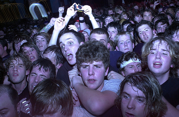 Concert crowd at Beloved's Farewell Show