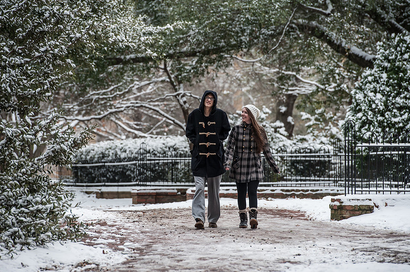 Snow in Columbia SC - Jan 2014