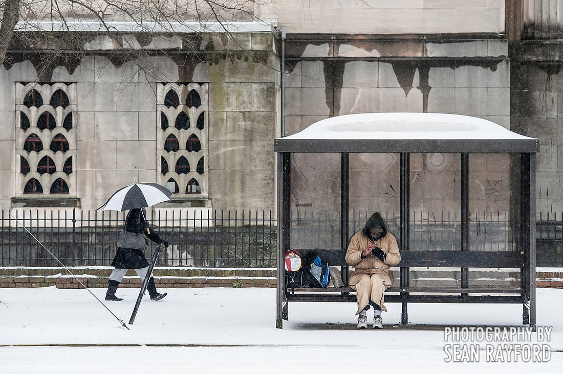 Winter storm in Columbia SC - Feb 2014