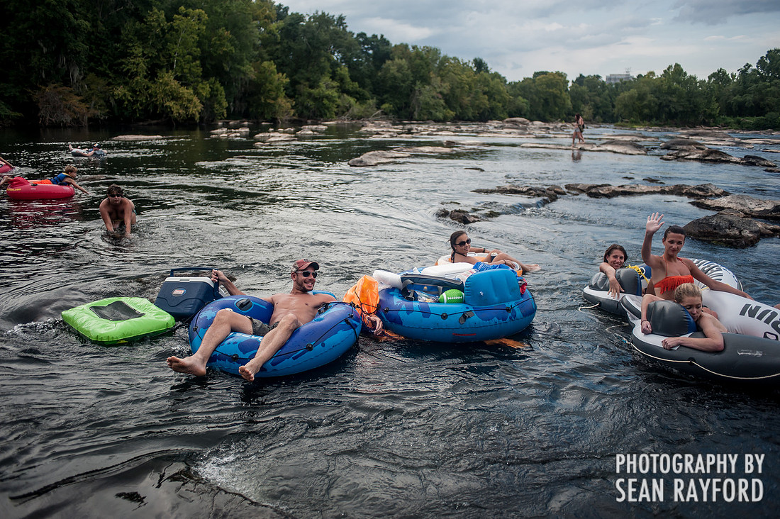 Saluda River on Labor Day in Columbia, SC by South Carolina Photographer Sean rayford