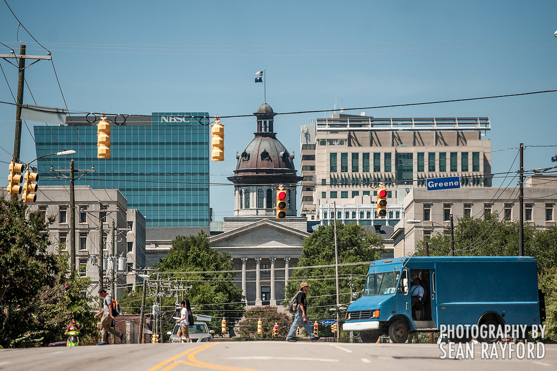 South Carolina statehouse in Columbia, SC