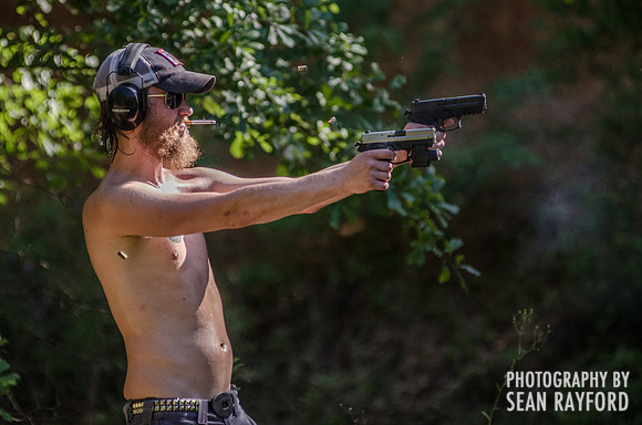 Shooting guns with SC photojournalist Sean Rayford