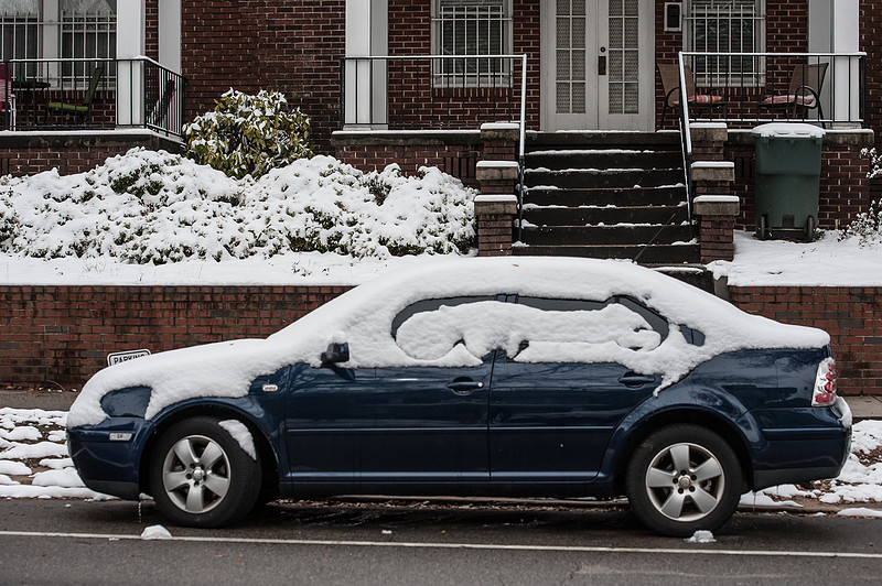 Snow in Columbia SC - Jan 2014