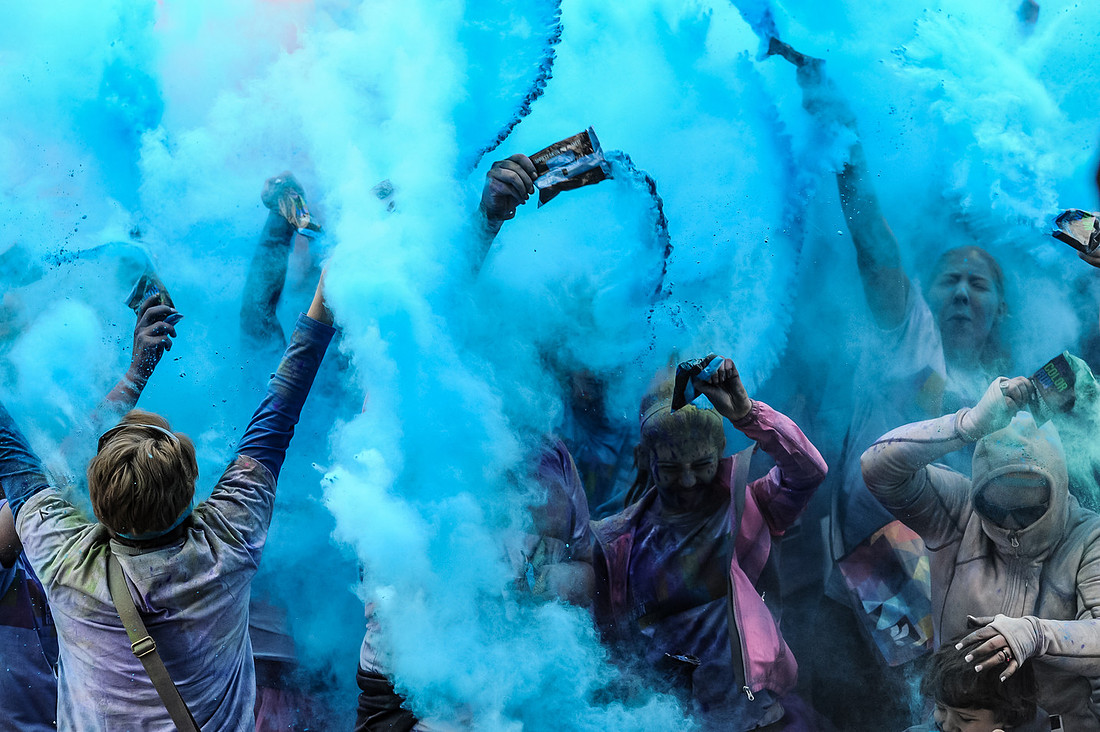 Color Run in Columbia SC - March 1, 2014 - By South Carolina Photographer Sean Rayford
