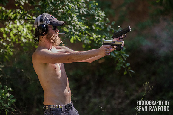 Shooting guns with SC photojournalist Sean Rayford