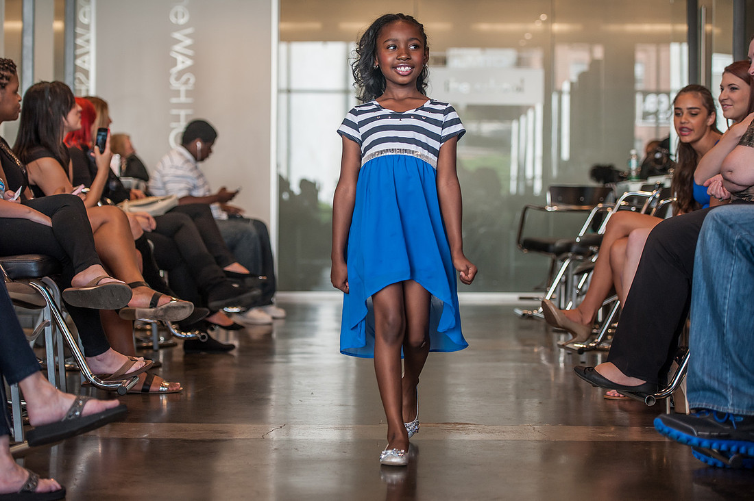 Kids at Columbia Fashion Week