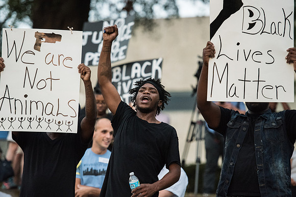 Protests break out in charlotte 43059
