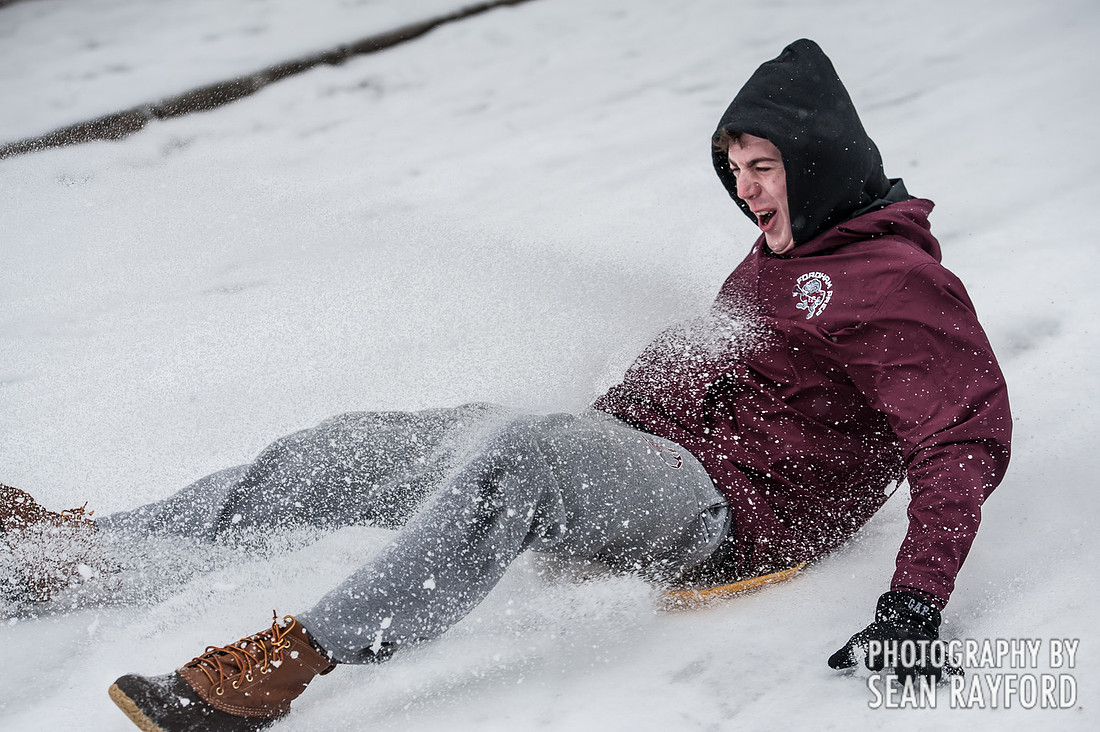 Winter storm in Columbia SC - Feb 2014
