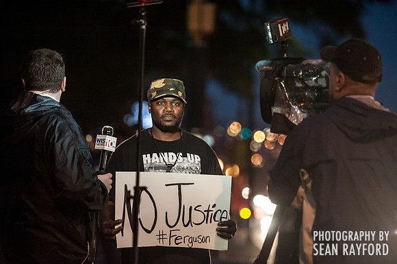 Michael Brown Reaction - Columbia SC
