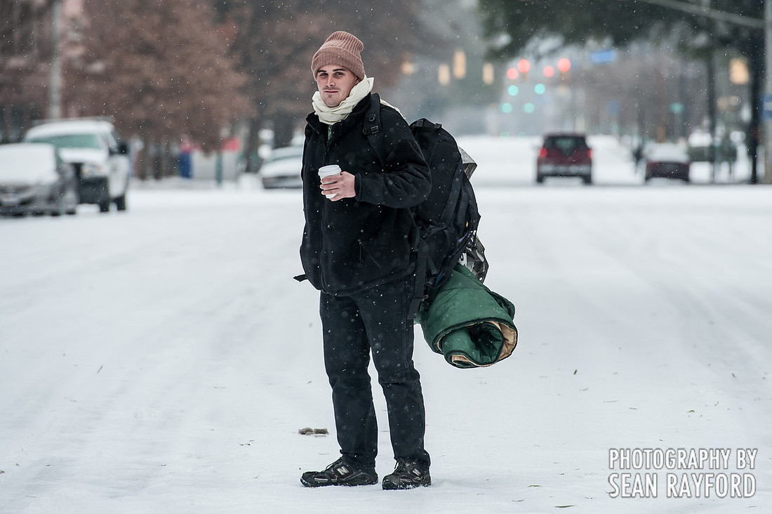 Winter storm in Columbia SC - Feb 2014