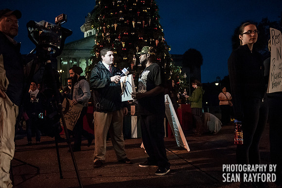 Michael Brown Reaction - Columbia SC