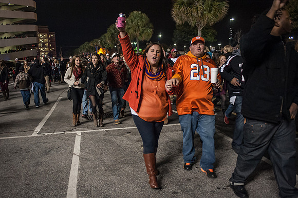 South Carolina vs. Clemson 2013