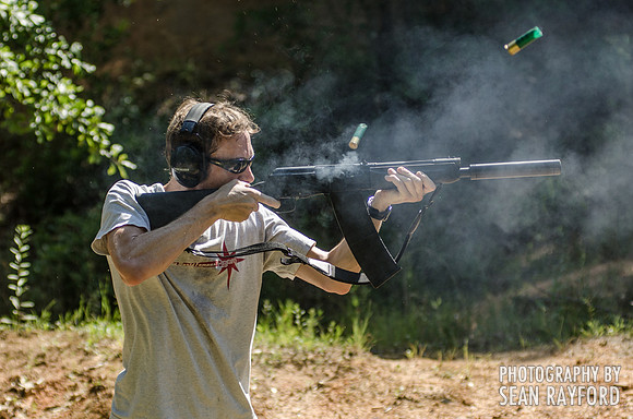 Shooting guns with SC photojournalist Sean Rayford