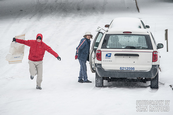 Winter storm in Columbia SC - Feb 2014