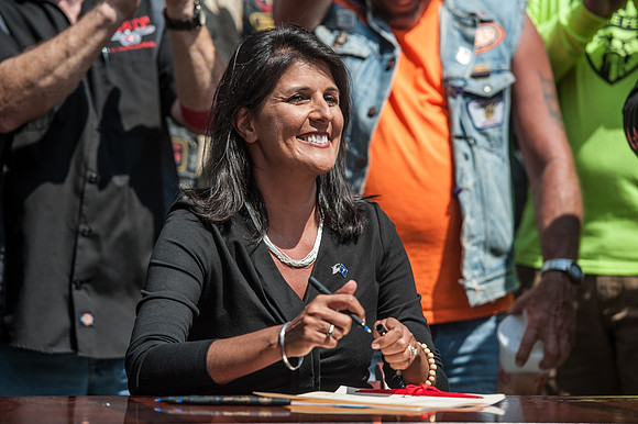 SC Governor Nikki Haley