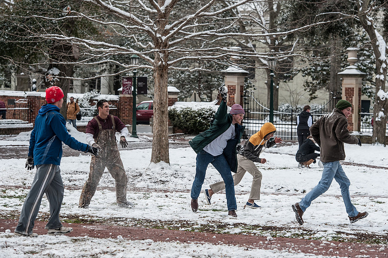 Snow in Columbia SC - Jan 2014