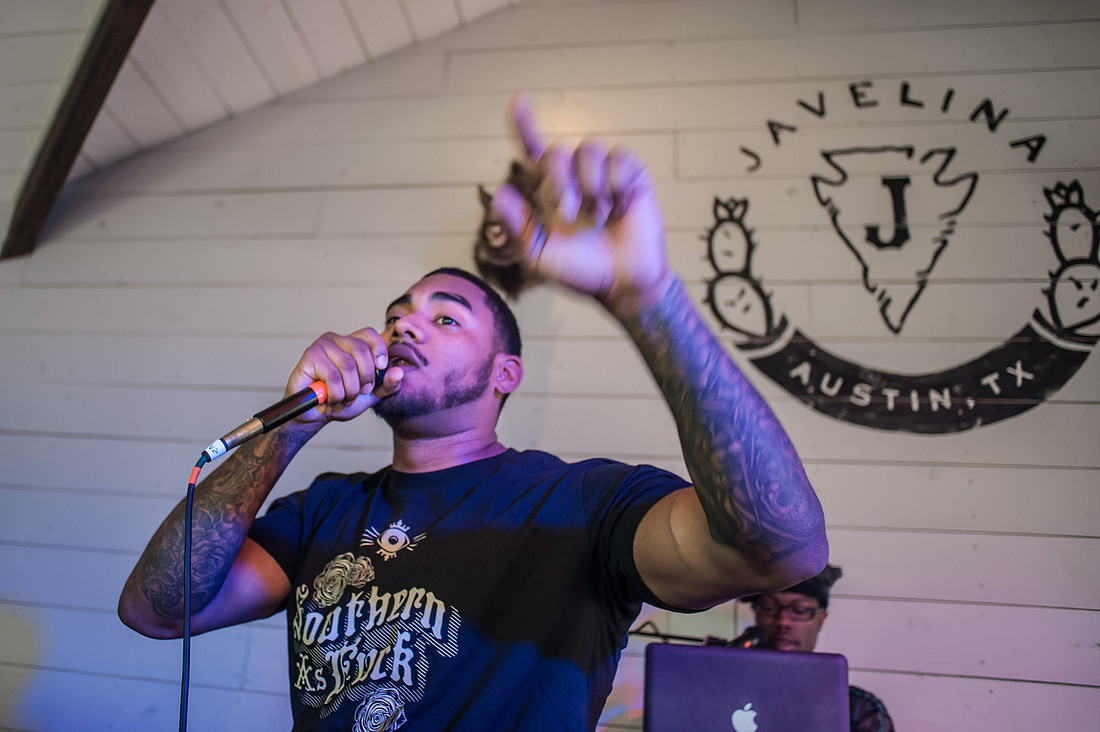 Stereofly Showcase at Javelina Bar in Austin, TX for SXSW 2014. Photo by South Carolina photojournalist Sean Rayford