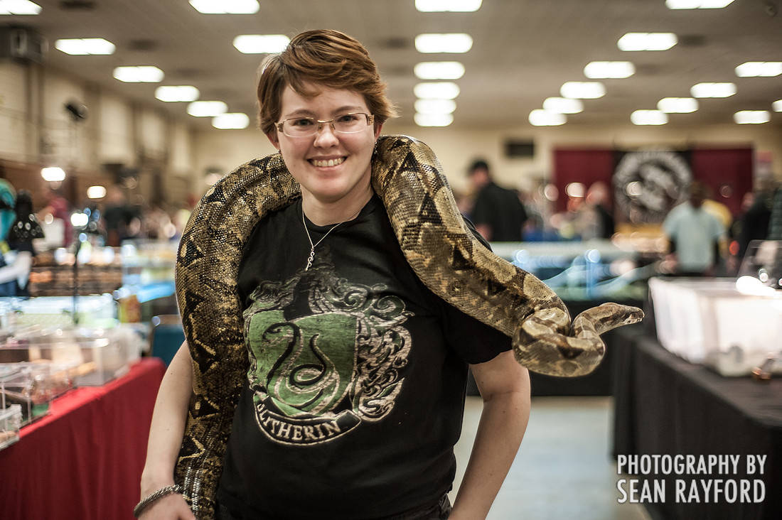Repticon at Jamil Temple in Columbia, SC