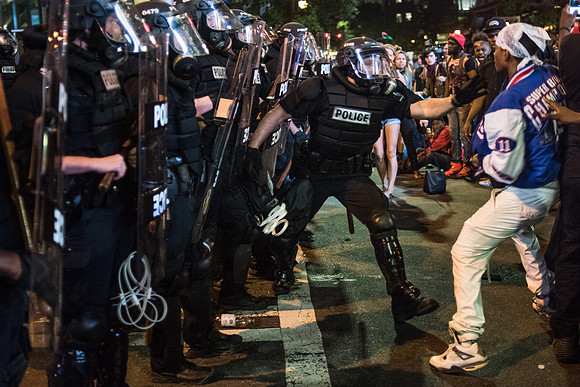 Protests break out in charlotte 43769