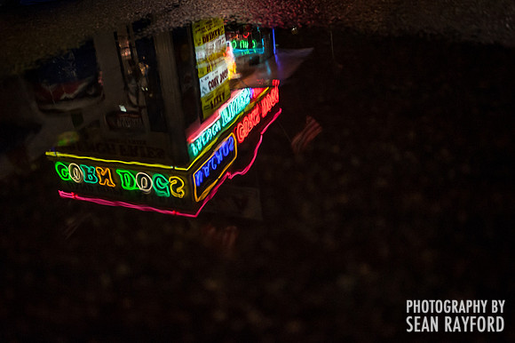 South Carolina State Fair Photos - Rainy Night