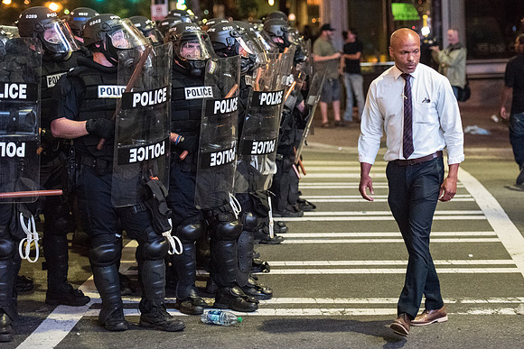 Protests break out in charlotte 44035