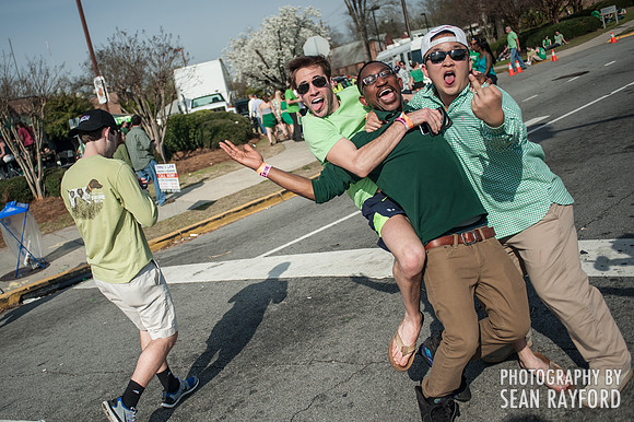 St. Patrick's Day Festival - Five Points - Columbia SC 2014