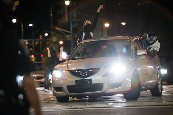 Protests break out in charlotte 45802