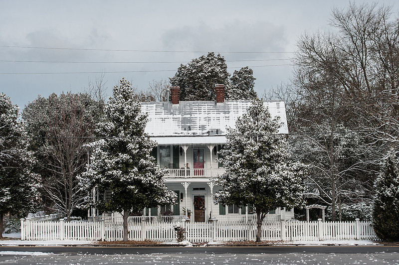 Snow in Columbia SC - Jan 2014