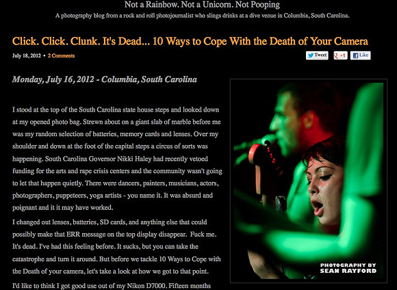 Photography by South Carolina Photojournlaist and Concert Photographer Sean Rayford