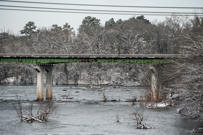 Snow in Columbia SC - Jan 2014