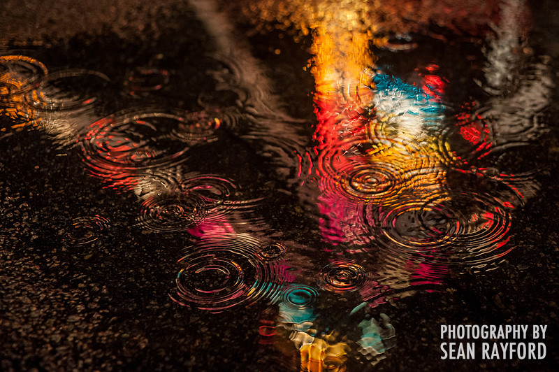 South Carolina State Fair Photos - Rainy Night