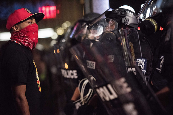 Protests break out in charlotte 45594