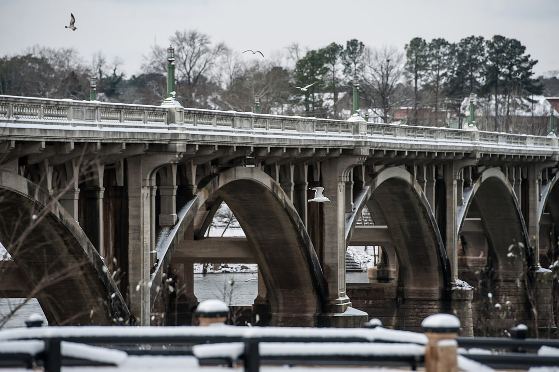 Snow in Columbia SC - Jan 2014