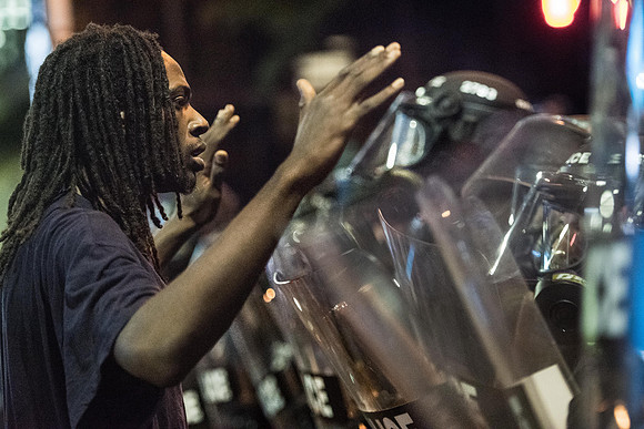 Protests break out in charlotte 43884
