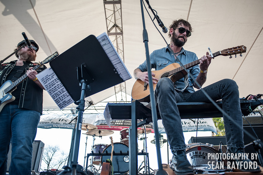 Ben Bridwell - Band of Horses - St. Patrick's Festival in Five Points - Columbia SC - Photos by South Carolina Photographer Sean Rayford