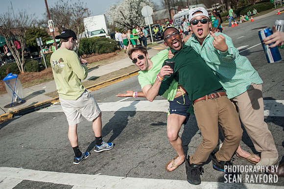 St. Patrick's Day Festival - Five Points - Columbia SC 2014