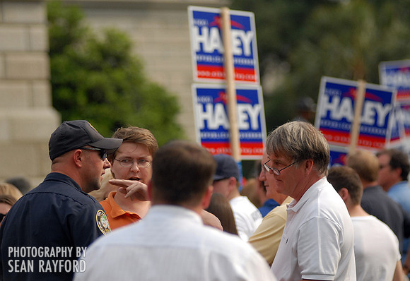 Sarah Palin and Nikki Haley in Columbia SC