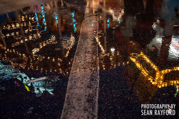 South Carolina State Fair Photos - Rainy Night