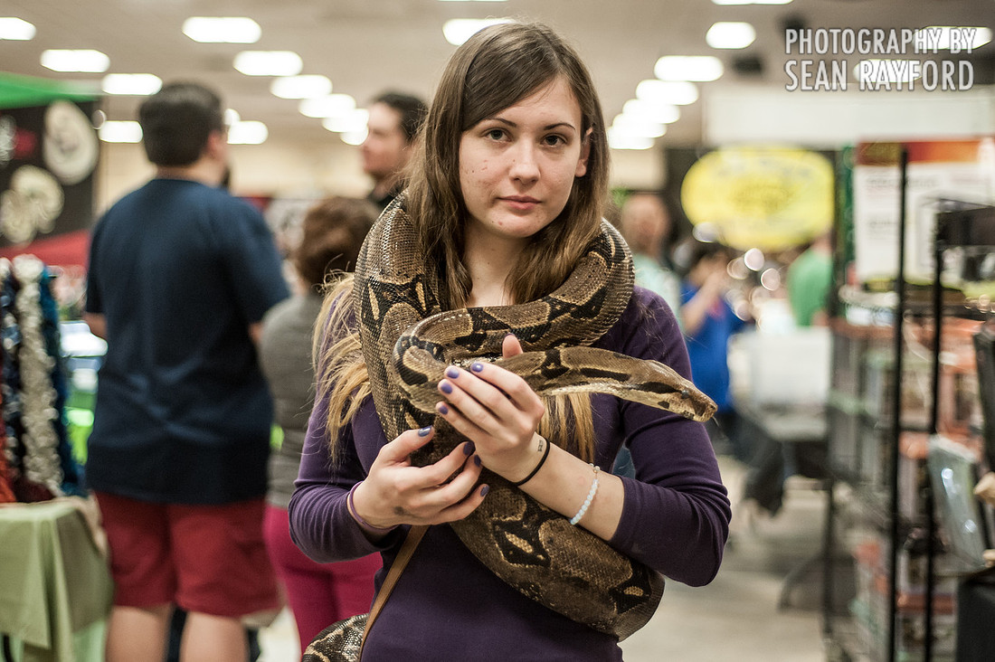 Repticon at Jamil Temple in Columbia, SC