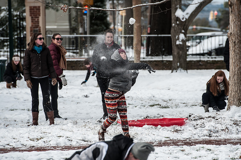 Snow in Columbia SC - Jan 2014