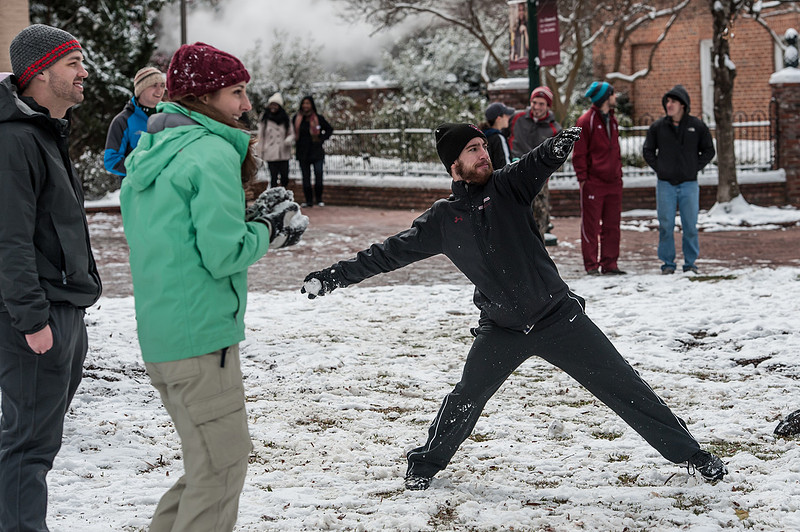 Snow in Columbia SC - Jan 2014