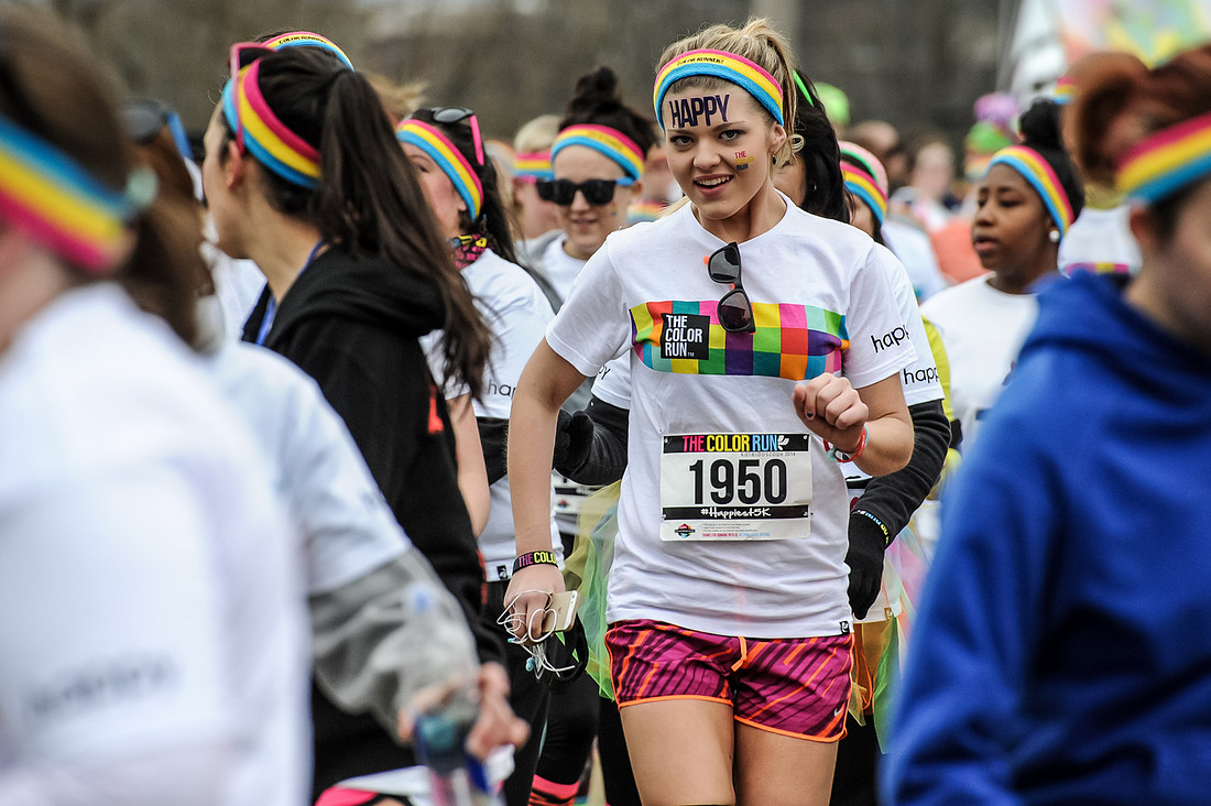 Color Run photos in Columbia, SC - March 2014 - By South Carolina Photographer Sean Rayford 