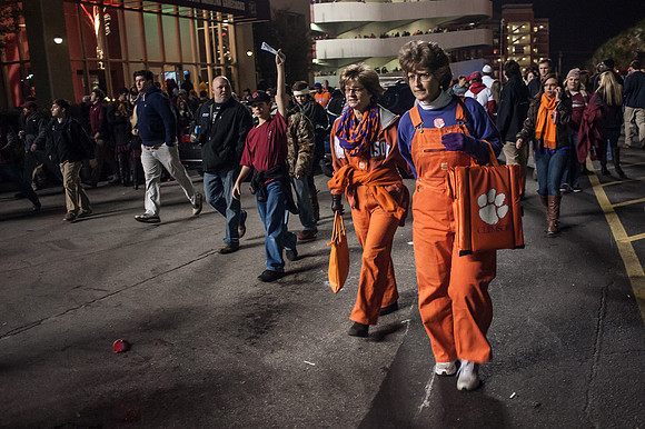 South Carolina vs. Clemson 2013