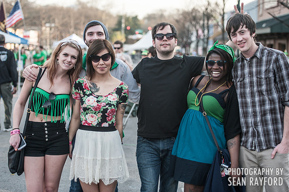 St. Patrick's Day Festival - Five Points - Columbia SC 2014