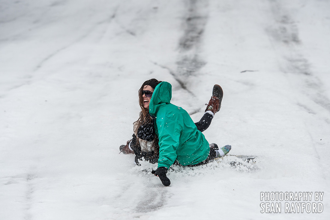 Winter storm in Columbia SC - Feb 2014