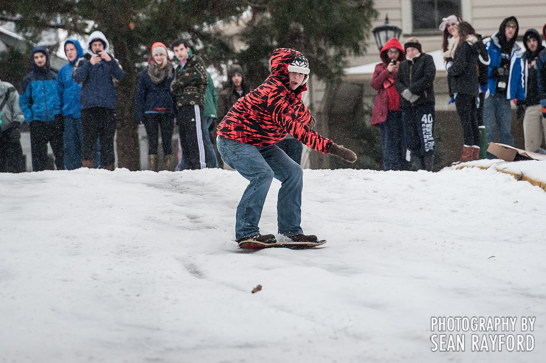 Winter storm in Columbia SC - Feb 2014
