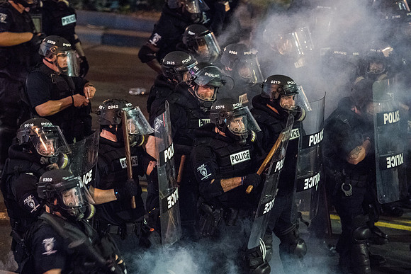 Protests break out in charlotte 45007